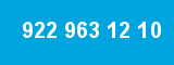 922 963 12 10
